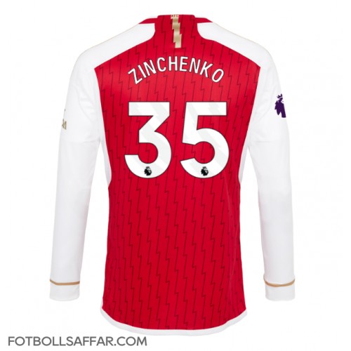 Arsenal Oleksandr Zinchenko #35 Hemmatröja 2023-24 Långärmad
